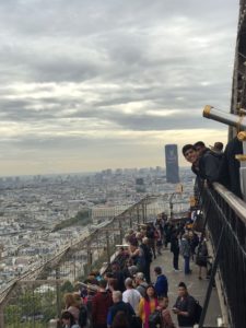 Eiffel Tower View 2nd level Paris