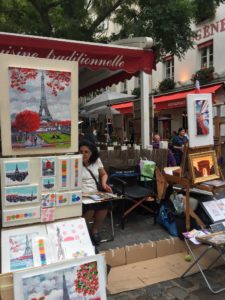 Montmatre artists and painters