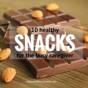 10 healthy snacks for busy caregivers