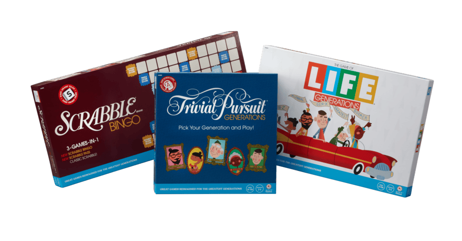 Classic board games for older adults and intergenerational play