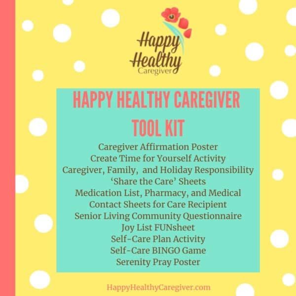 Happy Healthy Caregiver Toolkit
