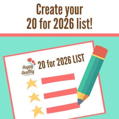 Enjoy the Mix in 2026! Create your “20 for 2026” list.