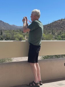 Kathy Stein's Brother Ed in Arizona