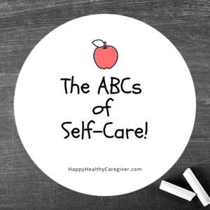 Self-care Awareness Month September - ABCs of Self-Care