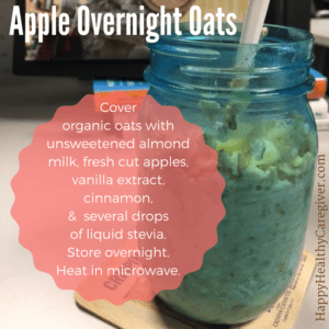 apple overnight oats