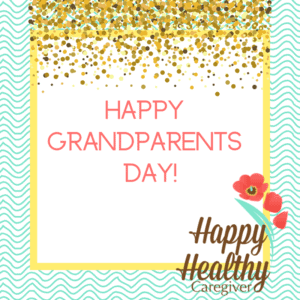Grandparents day is Sunday after Labor Day