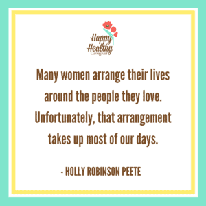 Women's History Month Holly Robinson Peete Caregiving Quote