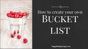 create own bucket list