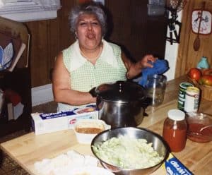granny cooking