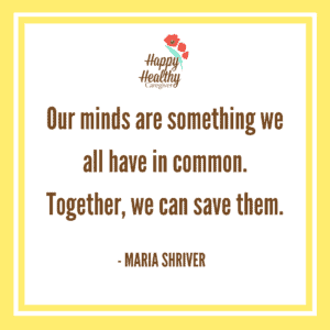 Women's History Month Maria Shriver Caregiving Quote