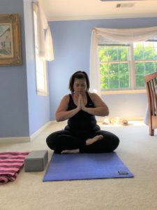 Namaste Yoga Pose