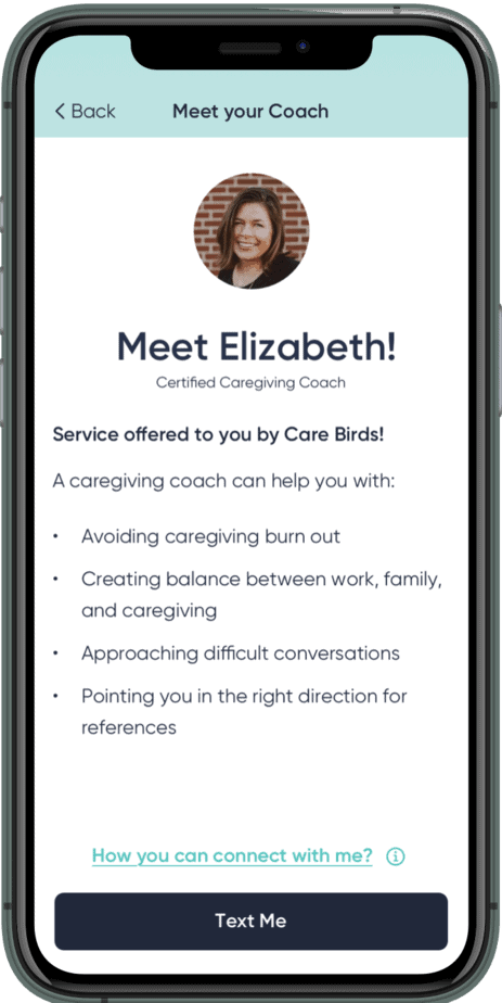 Care Coaching for Caregivers
