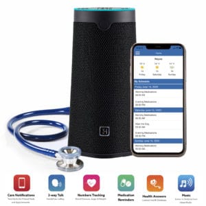 HandsFree Health WellBe Virtual Health Assistant Smart Speaker