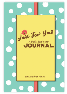 Just for you a daily self care journal book cover
